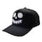 Black Light Up Spooky Face Baseball Cap by Celebrate It™